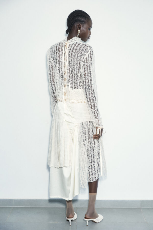 Cotton crochet top - Image 4